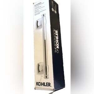 NEW OPEN BOX KOHLER Arsdale 9" Assist Bar Polished Chrome R27237-CP